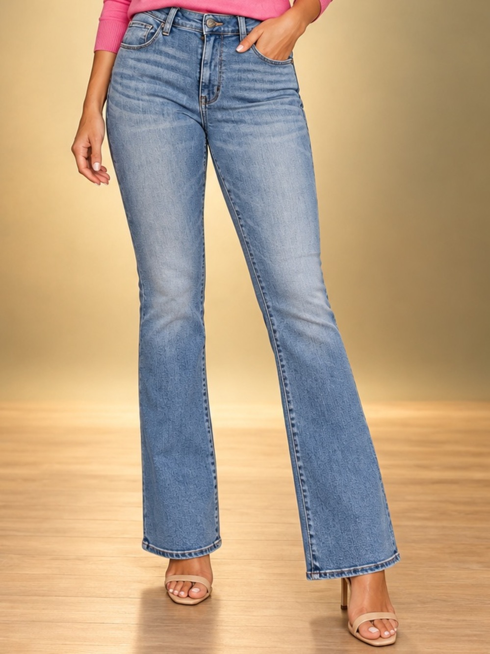 American Eagle Next Level Stretch Bootcut Jeans Women’s Size 12 Medium Wash